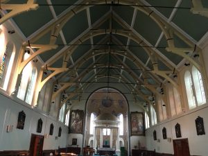 St Mary’s Church, Belfast - Refurbished Main Ceiling