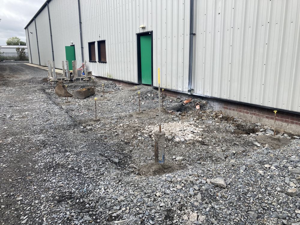 October 2021 – Update on September Post – £750K Infrastructure Works to Existing Factory